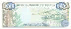 Руанда 5000 франков 1988