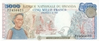 Руанда 5000 франков 1988