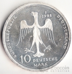 ФРГ 10 марок 1993 Лев