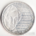 ФРГ 10 марок 2001 Альберт Лортзинг J