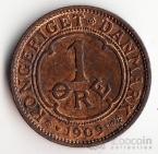 Дания 1 оре 1909
