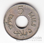 Палестина 5 милс 1927
