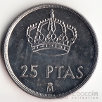 Испания 25 песет 1982