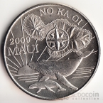США - Гавайи - Остров Мауи 2 доллара 2009