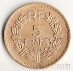 Франция 5 франков 1945-1946