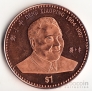 Либерия 1 доллар 1997 Личности - Дэн Сяопин
