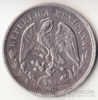 Мексика 1 песо 1900