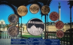 Германия набор 8 монет евро 2003 С жетоном Штуттгарт (блистер)