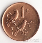 ЮАР 1 цент 1969 (Suid Afrika)