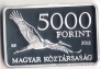 Венгрия 5000 форинтов 2011 Национальные парки Венгрии - Заповедник (Proof)