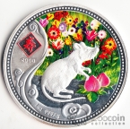 Ниуэ 1 доллар 2008 Год Крысы №2