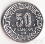 Экваториальная Гвинея 50 франков 1986