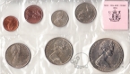 Новая Зеландия набор 7 монет 1974 Игры Содружества