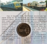 Малайзия 1 ринггит 2010 125 лет Железнодорожному сообщению (блистер)