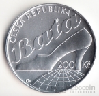 Чехия 200 крон 2014 Томаш Бата младший