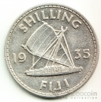 Фиджи 1 шиллинг 1935-1936