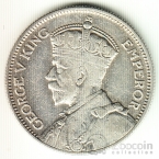 Фиджи 1 шиллинг 1935-1936