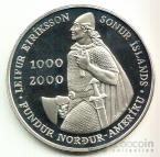 Исландия 1000 крон 2000 Лиф Эрикссон