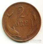 Дания 2 оре 1899