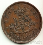 Канада 1 пенни 1857
