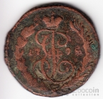 Россия 1 копейка 1796 ЕМ