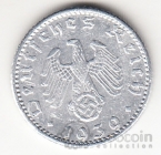 Германия 50 пфеннигов 1939 A (Алюминий)