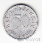 Германия 50 пфеннигов 1940 A