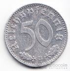 Германия 50 пфеннигов 1940 B