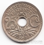 Франция 25 сентим 1939