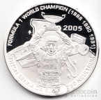 Бутан 250 нгултрум 2005 Чемпион гонок Формулы-1