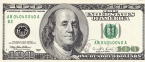 США 100 долларов 1996