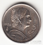 Мексика 5 сентаво 1950