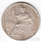 Французский Индокитай 10 центов 1929