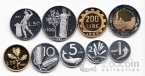 Италия набор 9 монет 1987 (Proof)