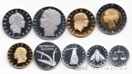 Италия набор 9 монет 1987 (Proof)
