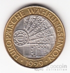 Австрия 50 шиллингов 1999 Евро