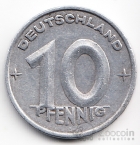 ГДР 10 пфеннигов 1948-1950 А