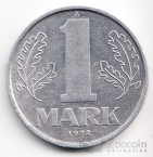 ГДР 1 марка 1972