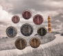Нидерланды набор 8 монет евро 2015 №2 (блистер)