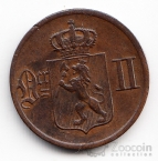 Норвегия 1 эре 1899