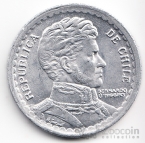 Чили 1 песо 1955