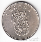 Дания 1 крона 1968