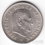 Дания 1 крона 1968