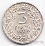 Германия 3 марки 1925 J