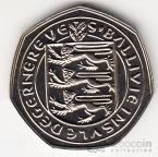 Гернси 50 пенсов 1971 (proof)