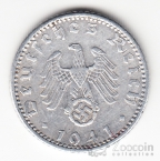 Германия 50 пфеннигов 1941 A