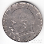 ФРГ 2 марки 1957-1971 Макс Планк (Разные дворы)