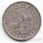 Боливия 10 сентаво 1935-1936