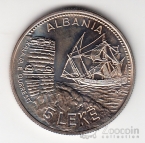 Албания 5 лек 1987 Корабль