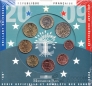 Франция набор 8 монет евро 2009 (блистер)